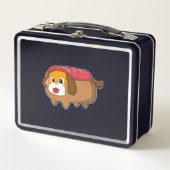 Lunch Box Chien dans Hotdog (Devant)