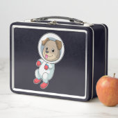 Lunch Box Chien dans l'espace en costume (En situation)
