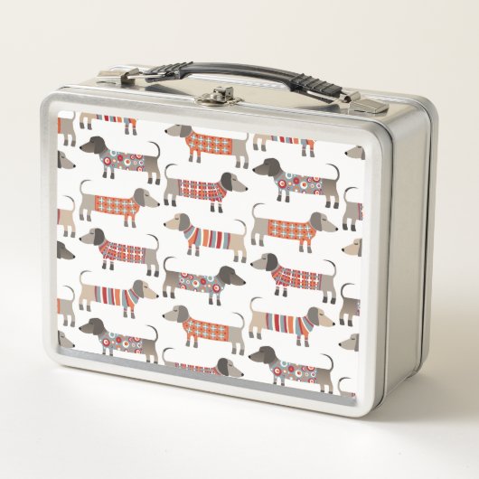 Lunch Box Chien de saucisse Dachshund (Devant)