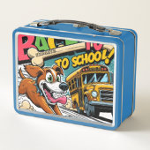 Lunch Box Chien détective Retour à la boîte à lunch de l'éco (Dos)