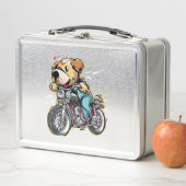Lunch Box chien drôle (En situation)