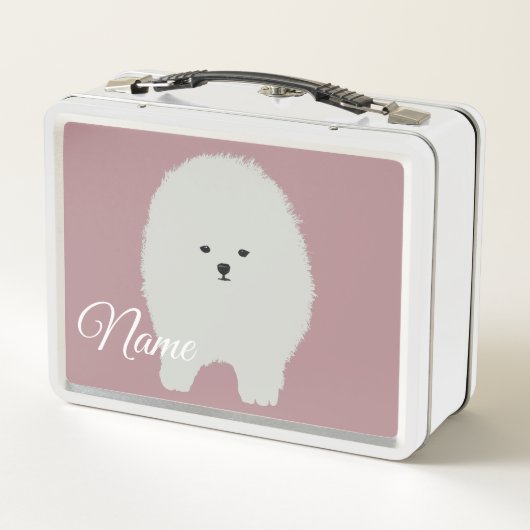 Lunch Box Chien Poméranie Fluffy (Dos)