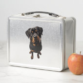 Lunch Box chien rottweiler (En situation)