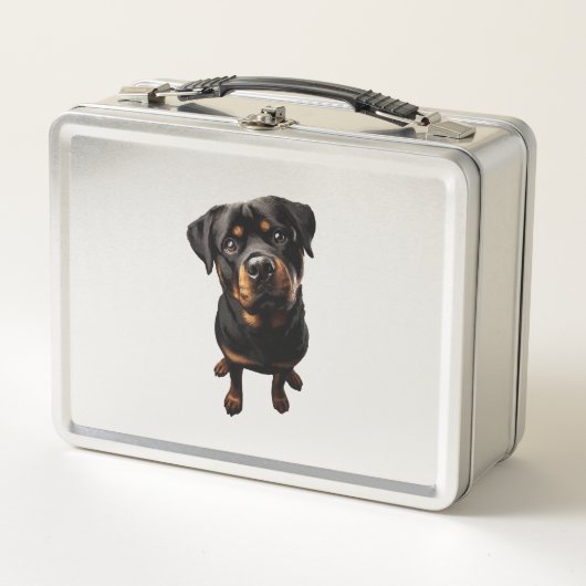 Lunch Box chien rottweiler (Devant)