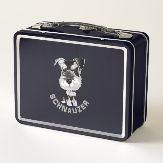 Lunch Box Chien Schnauzer (Dos)