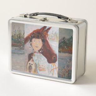 Lunch Box Chien Shih Tzu Vermont Maureen Girard Bonnie LeMay