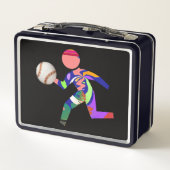 Lunch Box Chiffre de baseball (Dos)