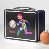 Lunch Box Chiffre de baseball (En situation)