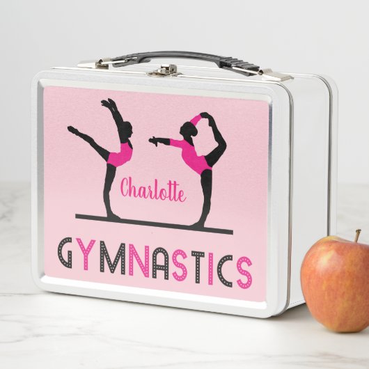 Lunch Box Chiffres de gymnaste Filles mignonnes Gymnastique (En situation)