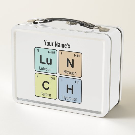 Lunch Box Chimie Lu N C H (Dos)
