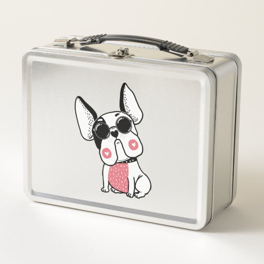 Lunch Box chiot mignon (Devant)