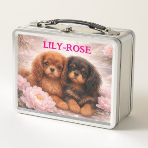 Lunch Box Chiots doux du printemps (Molly & Lady)