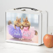 Lunch Box Chipmunk Ballerina Duo (En situation)
