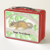 Lunch Box Chipmunk dans l'arbre Apple (Dos)