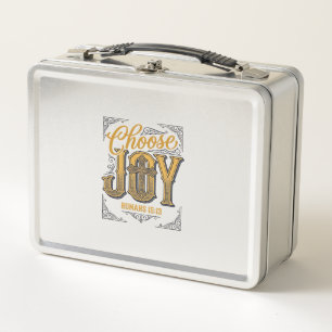 Lunch Box Choisissez Joie Romains 15_13 Christian Faith Shir