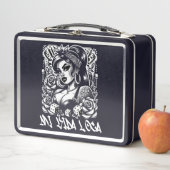 Lunch Box Chola Mi Vida Loco - Art de style rue gras (En situation)