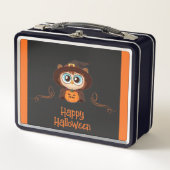 Lunch Box Chouette/Automne/Automne/Halloween/citrouille (Devant)
