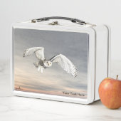 Lunch Box Chouette des neiges (En situation)