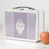 Lunch Box Chouette Oracle Pastel Purple (En situation)
