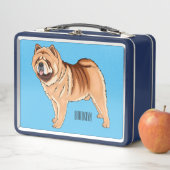 Lunch Box Chow Chow dog cartoon (En situation)