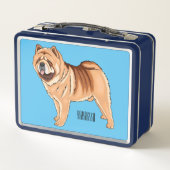 Lunch Box Chow Chow dog cartoon (Dos)