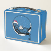 Lunch Box Christmas Cat (Dos)