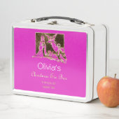 Lunch Box Christmas Eve Box Nativité Scene Hot Pink Ajouter (En situation)