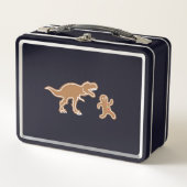 Lunch Box Christmas Gingerbread Dinosaur Cookie Hunt (Devant)