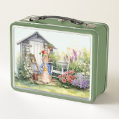 Lunch Box Christmas Peter the Rabbit Garden Shed (Dos)