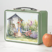 Lunch Box Christmas Peter the Rabbit Garden Shed (En situation)