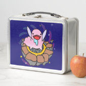 Lunch Box chupi-Abathur avec description Boîte à Repas Métal (En situation)