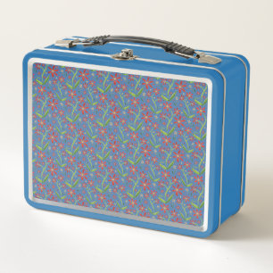 Lunch Box Ciel Bleu Marguerites Aquarelles Danseuses