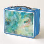 Lunch Box Ciel bleu | turquoise interstellaire (Devant)