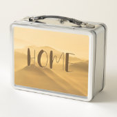 Lunch Box Citation de la maison de lever du soleil sur les c (Dos)