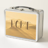 Lunch Box Citation de la maison de lever du soleil sur les c (Devant)