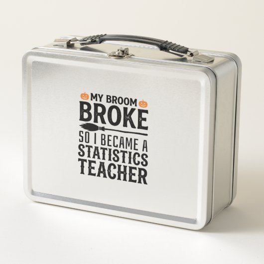 Lunch Box Citation drôle de professeur de statistiques pour  (Devant)