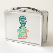 Lunch Box Citation du masque visage infirmière (Devant)