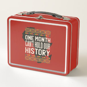 Lunch Box Citations du Mois de l'Histoire des Noirs - Ne peu