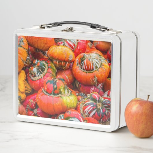 Lunch Box Citrouille coloré (En situation)