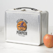 Lunch Box Citrouille d'Halloween Chapeau de Sorcière Drôle É (En situation)
