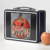 Lunch Box Citrouille Grin (En situation)