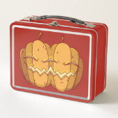 Lunch Box Citrouille Jack O Lantern pour Halloween (Devant)