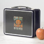 Lunch Box Citrouille la plus cool du patch Design Halloween_ (En situation)