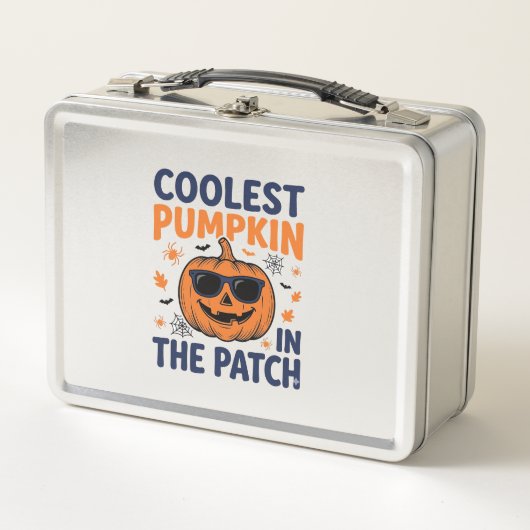 Lunch Box Citrouille la plus cool du patch Halloween Shirt_1 (Devant)