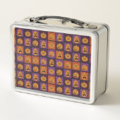Lunch Box Citrouilles d'Halloween (Dos)