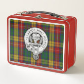 Lunch Box Clan Buchanan Crest & Tartan (Devant)