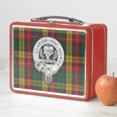 Lunch Box Clan Buchanan Crest & Tartan (En situation)