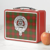 Lunch Box Clan Cameron Crest & Tartan (En situation)