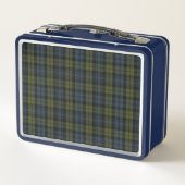 Lunch Box Clan Campbell Crest & Tartan (Dos)