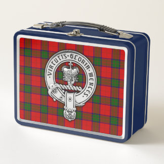 Lunch Box Clan Donnachaidh (Robertson) Crest & Tartan